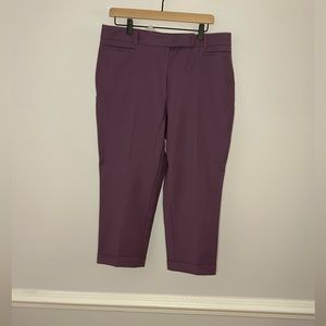 NWT WHBM The Slim Crop pant